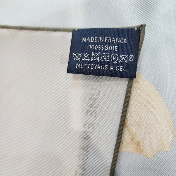 NIB Hermès Nous Sommes Inseparables Scarf 90 Blue - Picture 6 of 10